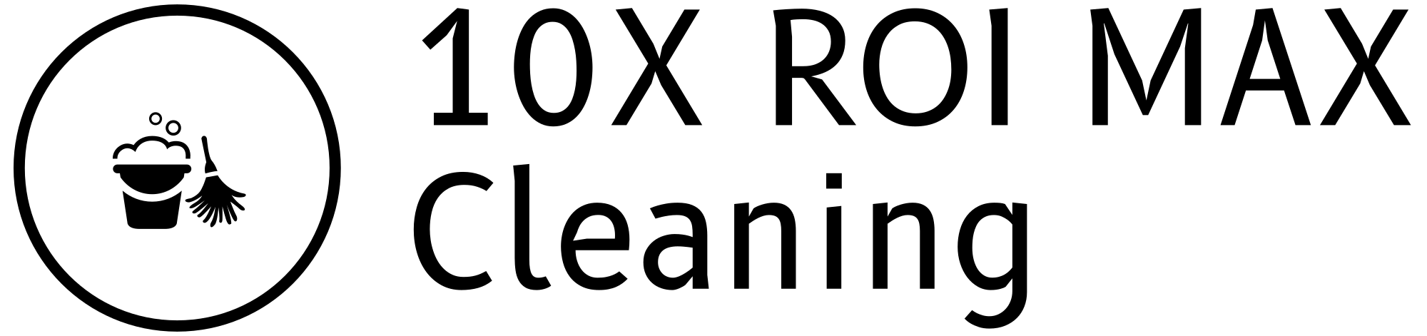10x roi max cleaning logo